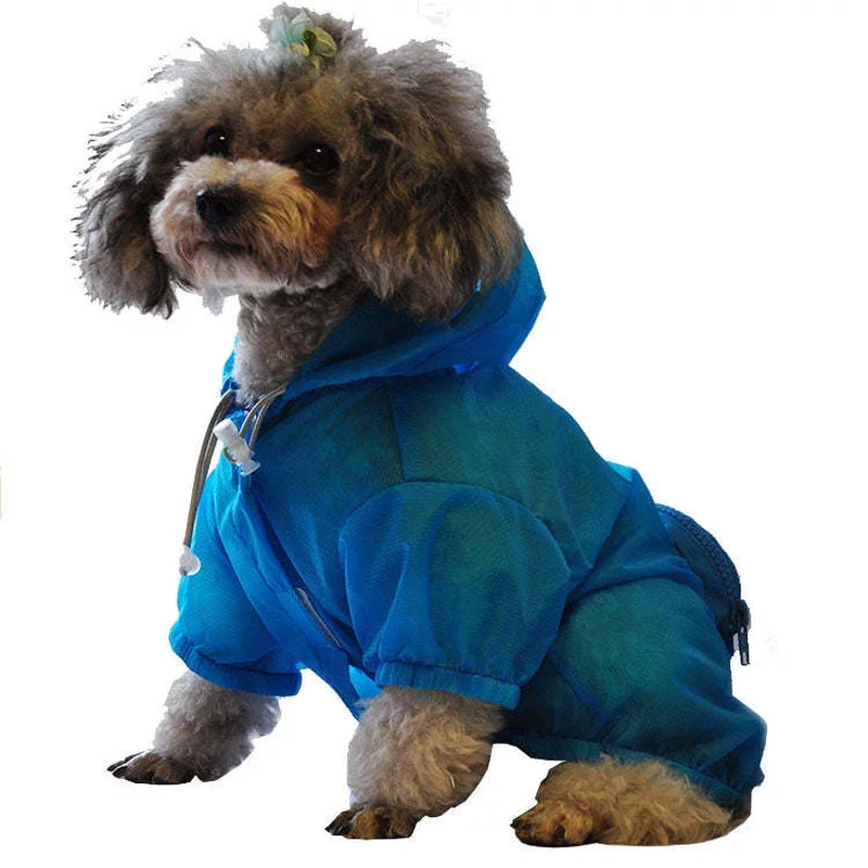 ® 'Thunder Paw' Ultimate Waterproof Collapsible Multi-Adjustable Travel Dog Raincoat