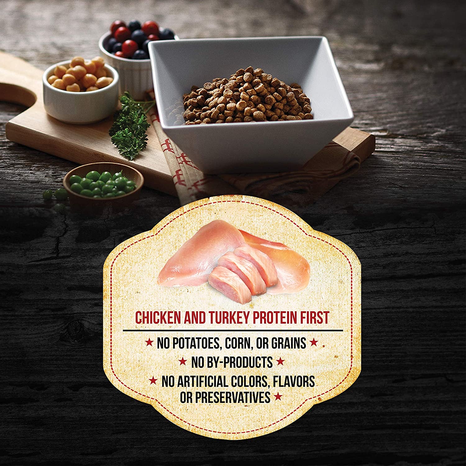 Market Fresh Chicken & Turkey Meal Formula Grain-Free Dry Cat Food 10Lb