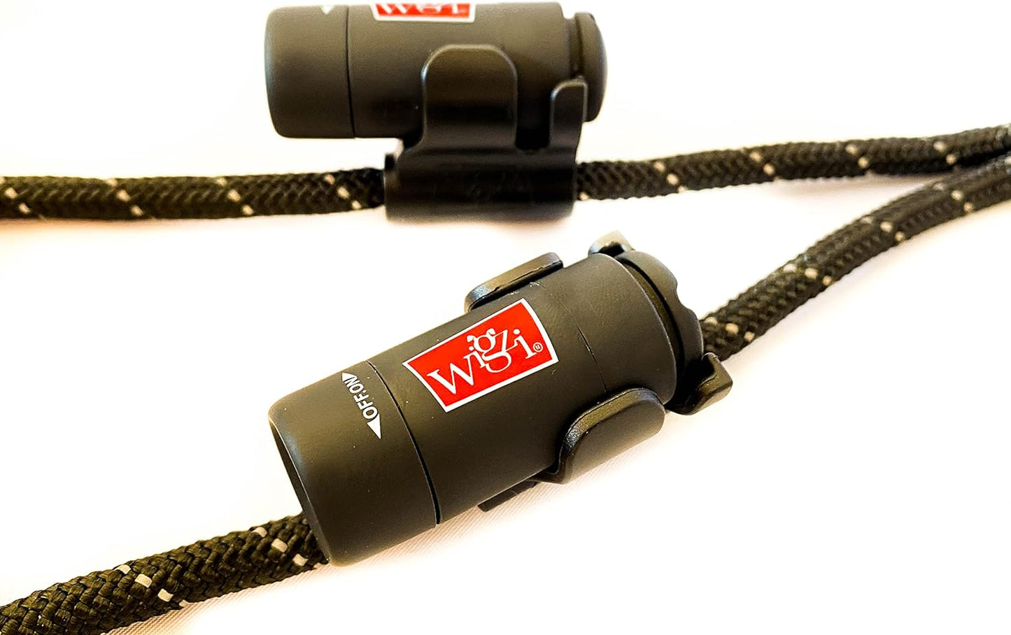 2 Dog LIGHT (L.E.D.) Leash Untangles Automatically with 360° Spin, Gel Handle - Reflective Rope. LIGHTS up to 25 FEET. Universal Size All Dogs