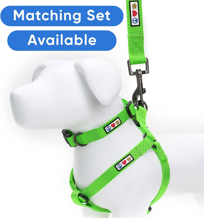 Pet Soft Adjustable Solid Color Nylon Puppy/Dog Collar Matching Leash and Harness Sold Separately