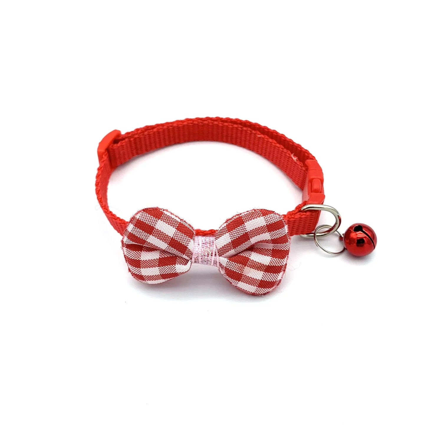 Pet Collars New Pet Bow Bell Collars Cute Cat Collars Pet Supplies Multicolor Adjustable Pet Dressing Tool Pet Accessories