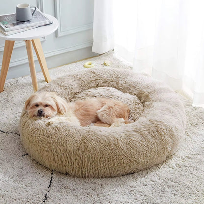 Super Cat Bed Warm Sleeping Cat Nest Soft Long Plush Best Pet Dog Bed for Dogs Basket Cushion Cat Bed Cat Mat Animals Sleeping